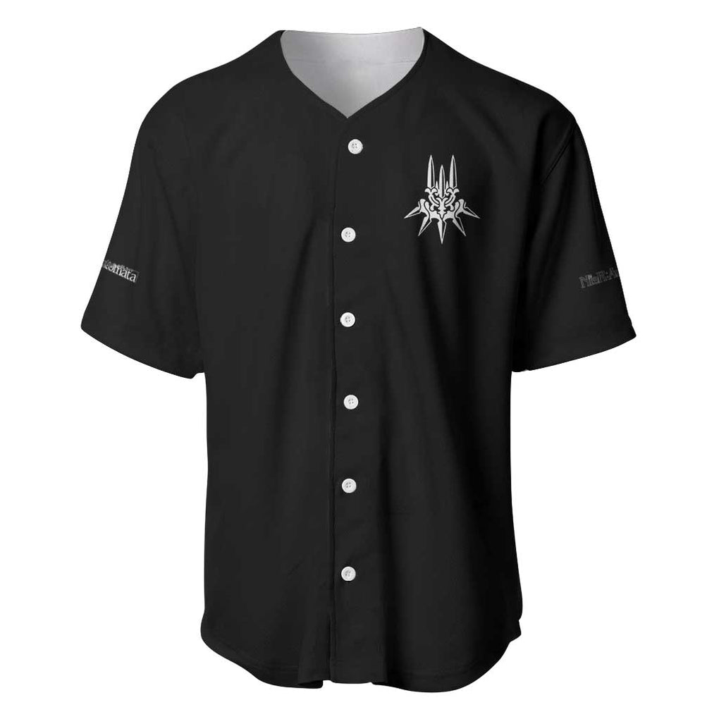 2B Nier Automata Baseball Jersey Anime Style