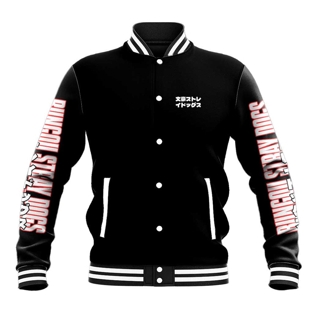 Bungou Stray Dogs Baseball Jacket Anime Style