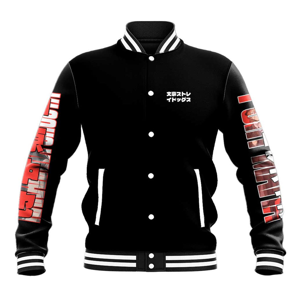 Nakahara Chuuya Bungou Stray Dogs Baseball Jacket Anime Style