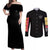 House Adler Mashle Couples Matching Off Shoulder Maxi Dress and Long Sleeve Button Shirt Anime Style