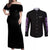 Jigokuraku Hell’s Paradise Couples Matching Off Shoulder Maxi Dress and Long Sleeve Button Shirt Anime Style