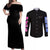 Oshi no Ko Couples Matching Off Shoulder Maxi Dress and Long Sleeve Button Shirt Anime Style