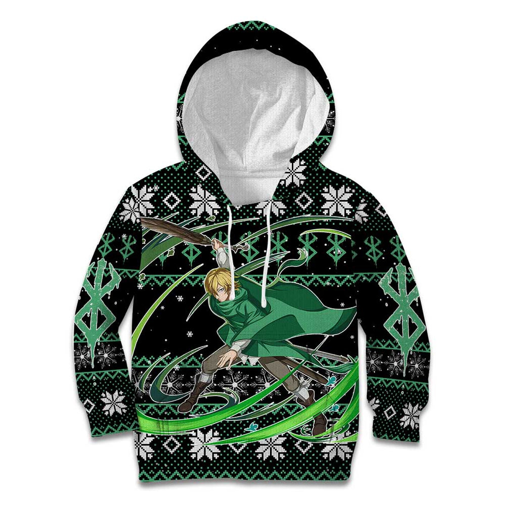 Serpico - Berserk Kid Hoodie Anime Mix Christmas Style