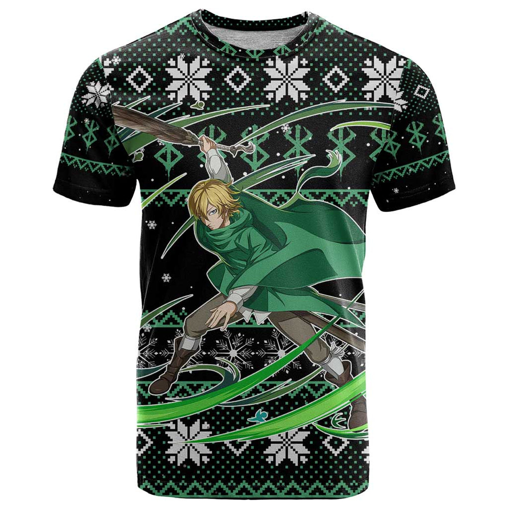 Serpico - Berserk T Shirt Anime Mix Christmas Style