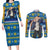 Power - Chainsaw Man Couples Matching Long Sleeve Bodycon Dress and Long Sleeve Button Shirt Anime Mix Christmas Style