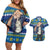 Power - Chainsaw Man Couples Matching Off Shoulder Short Dress and Hawaiian Shirt Anime Mix Christmas Style