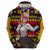 Makima - Chainsaw Man Zip Hoodie Anime Mix Christmas Style