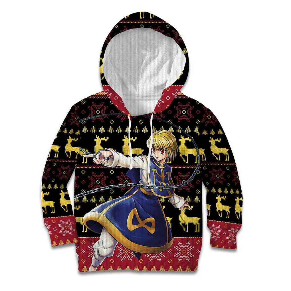 Kurapika - Hunter X Hunter Kid Hoodie Anime Mix Christmas Style