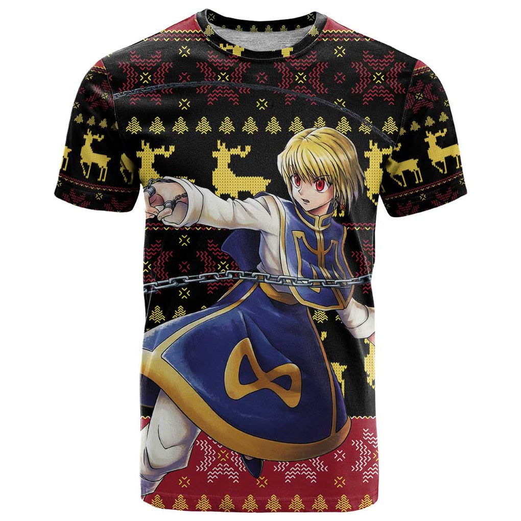 Kurapika - Hunter X Hunter T Shirt Anime Mix Christmas Style