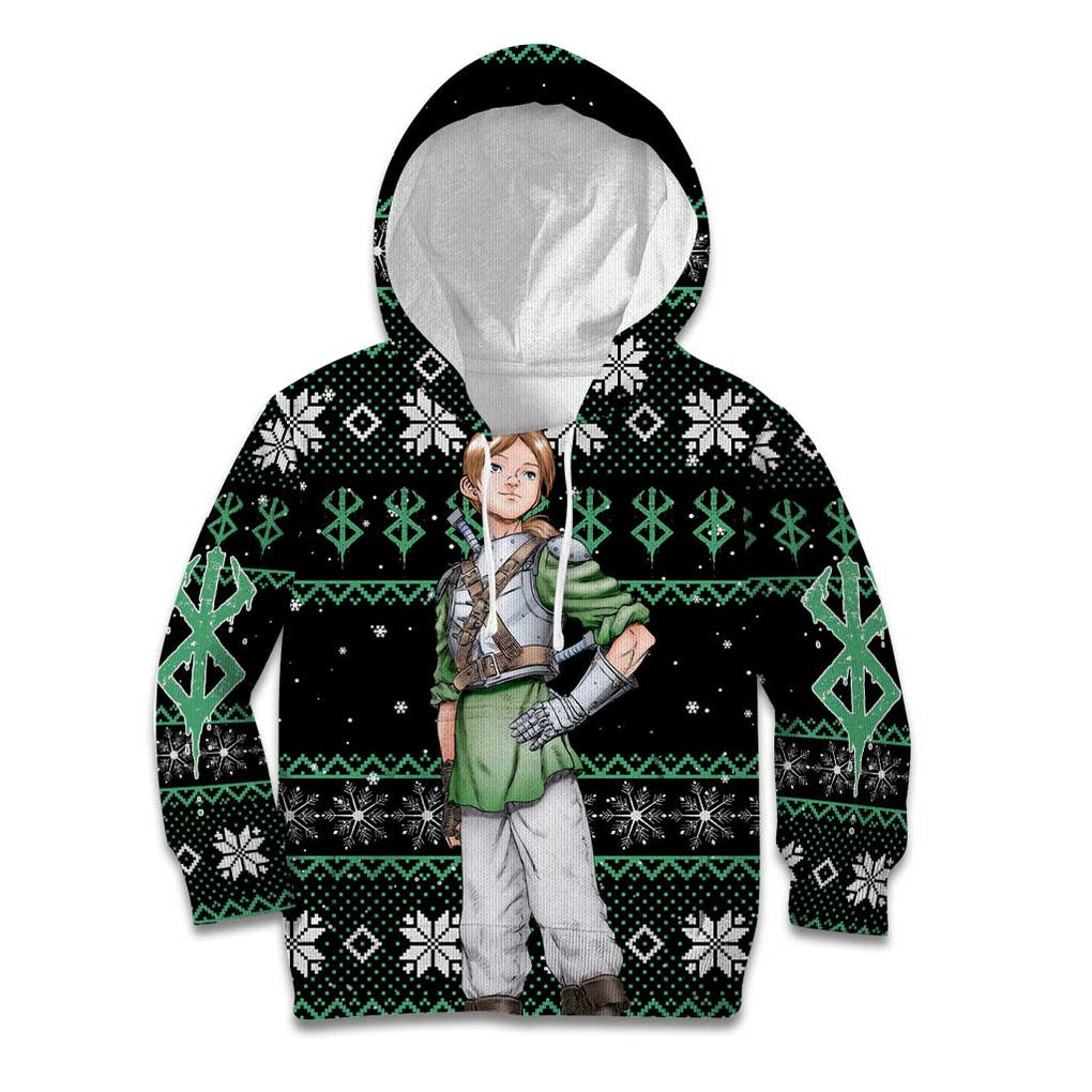 Judeau - Berserk Kid Hoodie Anime Mix Christmas Style