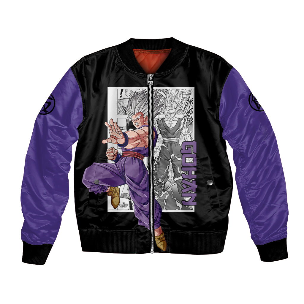 Gohan Beast Bomber Jacket Dragon Ball Anime Mix Manga