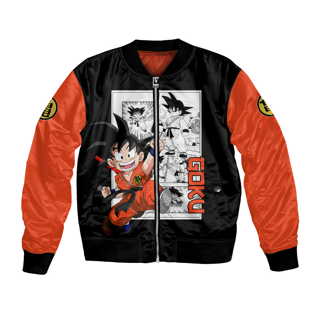 Goku Kid Bomber Jacket Dragon Ball Anime Mix Manga