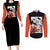 Goku Kid Couples Matching Long Sleeve Bodycon Dress and Long Sleeve Button Shirt Dragon Ball Anime Mix Manga