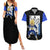 Vegeta Super Saiyan 2 Couples Matching Summer Maxi Dress and Hawaiian Shirt Dragon Ball