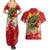 Shenron Couples Matching Summer Maxi Dress and Hawaiian Shirt Dragon Ball