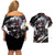 Ken Kaneki Couples Matching Off Shoulder Short Dress and Hawaiian Shirt Tokyo Ghoul TS04