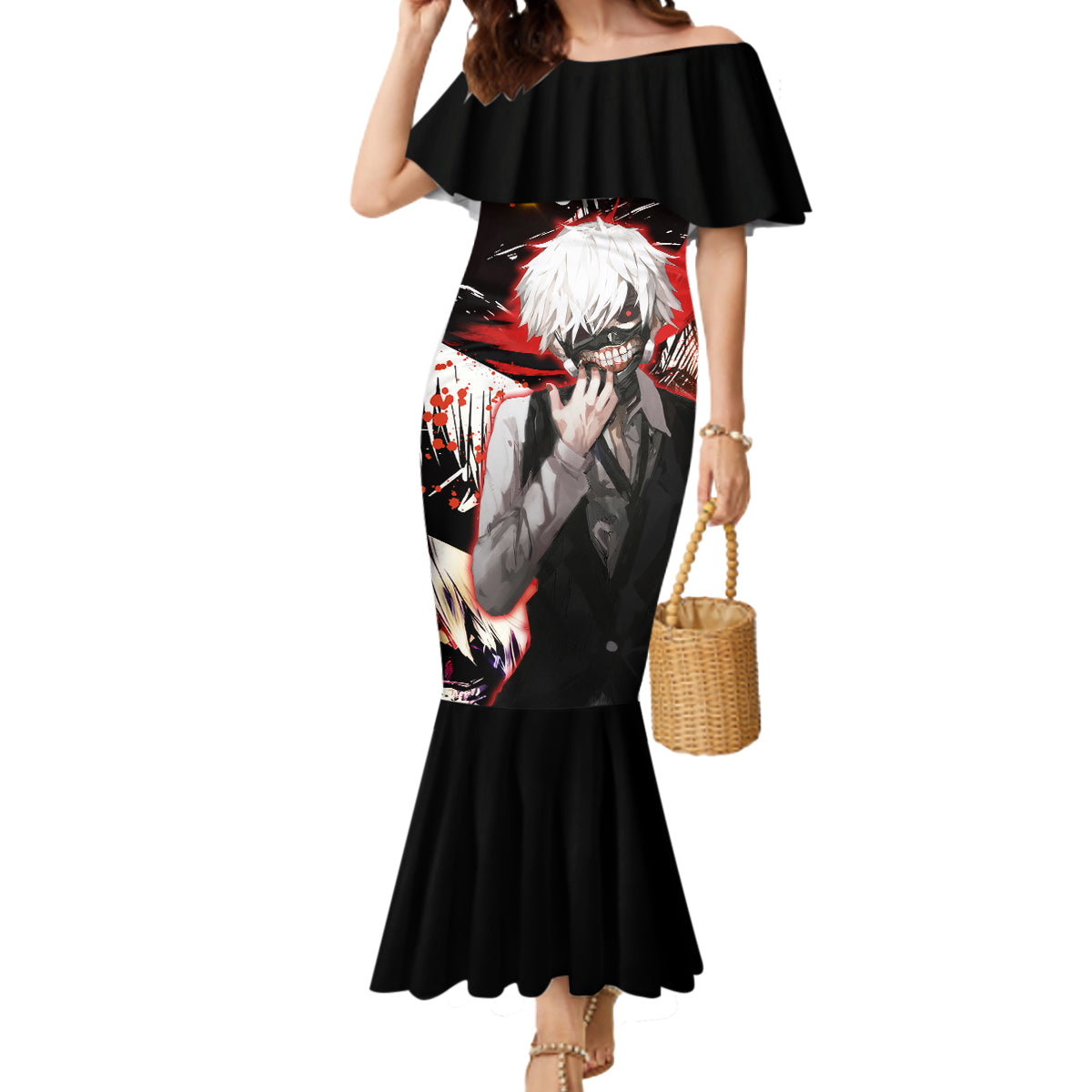 Ken Kaneki Mermaid Dress Tokyo Ghoul TS04