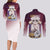 Komugi Hunter X Hunter Couples Matching Long Sleeve Bodycon Dress and Long Sleeve Button Shirt Anime Style