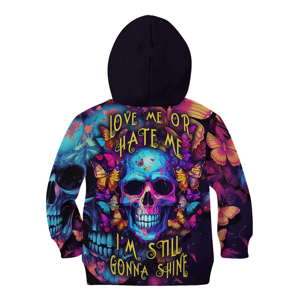 fantasy-skull-with-butterflies-kid-hoodie-love-me-or-hate-me-im-still-gonna-shine