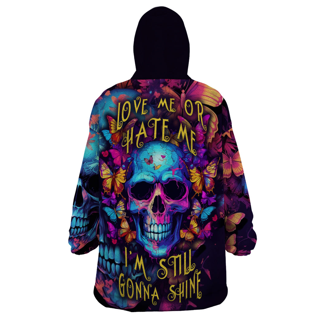 fantasy-skull-with-butterflies-wearable-blanket-hoodie-love-me-or-hate-me-im-still-gonna-shine