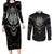 demon-skull-couples-matching-long-sleeve-bodycon-dress-and-long-sleeve-button-shirts-always-be-yourself-unless-you-can-be-a-dragon-then-always-be-a-dragon