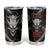 Demon Skull Tumbler Cup Always be yourself unless you can be a Dragon then always be a Dragon