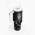 Demon Skull Tumbler With Handle Always be yourself unless you can be a Dragon then always be a Dragon