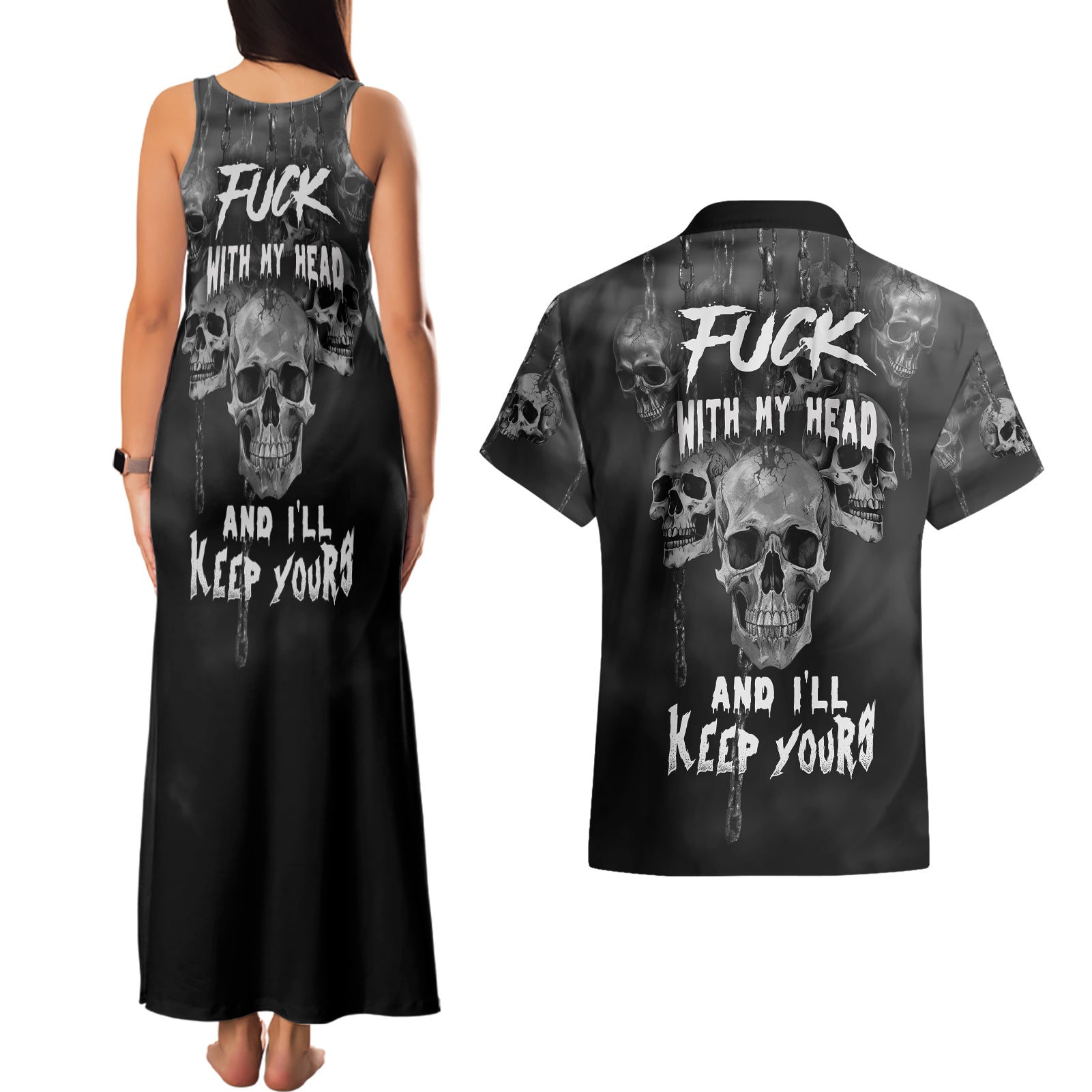 skull-couples-matching-tank-maxi-dress-and-hawaiian-shirt-ill-keep-you