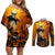 happy-halloween-party-couples-matching-off-shoulder-short-dress-and-long-sleeve-button-shirts