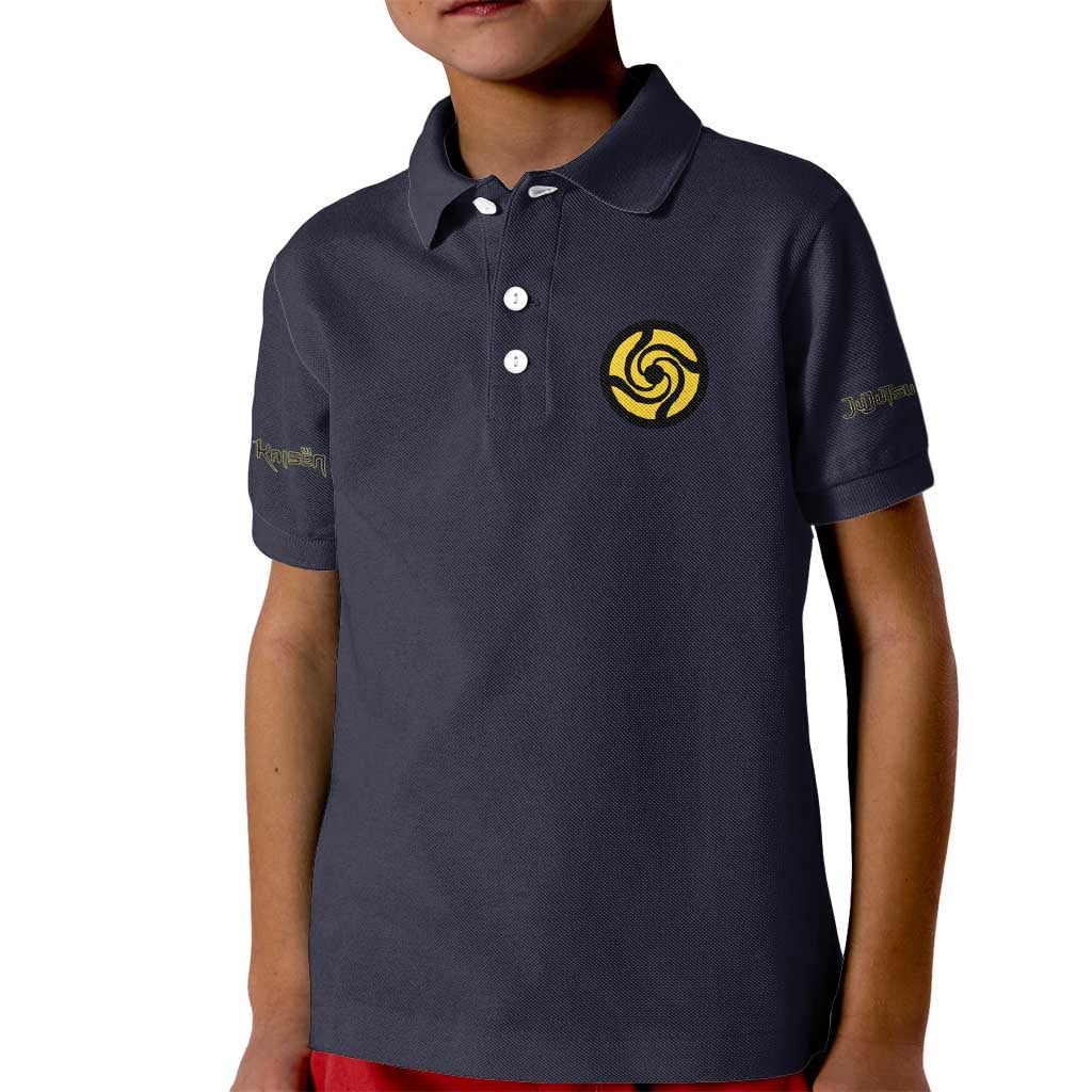 Itadori Yuuji Jujutsu Kaisen Kid Polo Shirt Anime Style