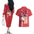 Kana Arima Oshi no Ko Couples Matching Off The Shoulder Long Sleeve Dress and Hawaiian Shirt Anime Style