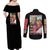 Askeladd Vinland Saga Couples Matching Off Shoulder Maxi Dress and Long Sleeve Button Shirt Anime Style