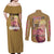 Thorfinn Vinlad Saga Couples Matching Off Shoulder Maxi Dress and Long Sleeve Button Shirt Anime Style