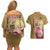 Thorfinn Vinlad Saga Couples Matching Off Shoulder Short Dress and Hawaiian Shirt Anime Style