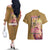 Thorfinn Vinlad Saga Couples Matching Off The Shoulder Long Sleeve Dress and Hawaiian Shirt Anime Style