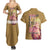 Thorfinn Vinlad Saga Couples Matching Summer Maxi Dress and Hawaiian Shirt Anime Style