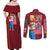 Mario Bros Mario Bros Couples Matching Off Shoulder Maxi Dress and Long Sleeve Button Shirt Anime Mix 3D Game Style