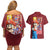 Mario Bros Mario Bros Couples Matching Off Shoulder Short Dress and Hawaiian Shirt Anime Mix 3D Game Style