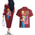 Mario Bros Mario Bros Couples Matching Off The Shoulder Long Sleeve Dress and Hawaiian Shirt Anime Mix 3D Game Style