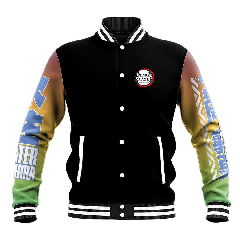 Giyu Tomioka V3 Demon Slayer Baseball Jacket Anime Style