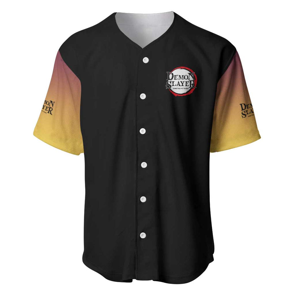 Giyu Tomioka V3 Demon Slayer Baseball Jersey Anime Style