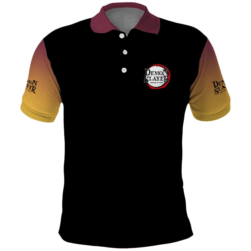 Giyu Tomioka V3 Demon Slayer Polo Shirt Anime Style