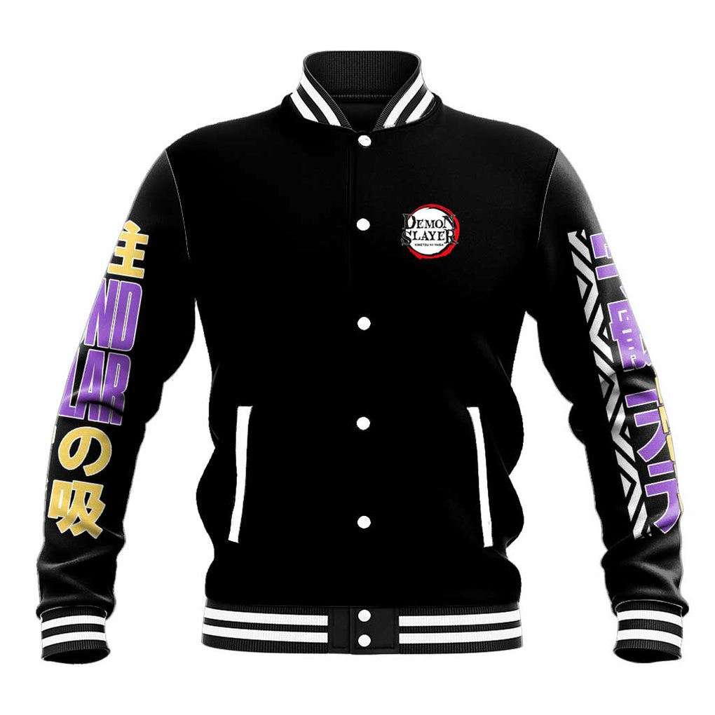 Uzui Tengen V2 Demon Slayer Baseball Jacket Anime Style