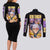 Uzui Tengen V2 Demon Slayer Couples Matching Long Sleeve Bodycon Dress and Long Sleeve Button Shirt Anime Style