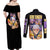 Uzui Tengen V2 Demon Slayer Couples Matching Off Shoulder Maxi Dress and Long Sleeve Button Shirt Anime Style