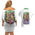 Lord Drakkon Mighty Morphin Power Rangers Couples Matching Off Shoulder Short Dress and Hawaiian Shirt Japan Anime Style