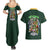 Green Ranger Mighty Morphin Power Rangers Couples Matching Summer Maxi Dress and Hawaiian Shirt Japan Anime Style