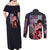 Fushiguro Toji Jujutsu Kaisen Couples Matching Off Shoulder Maxi Dress and Long Sleeve Button Shirt Japan Anime Style