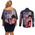 Fushiguro Toji Jujutsu Kaisen Couples Matching Off Shoulder Short Dress and Long Sleeve Button Shirt Japan Anime Style