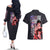 Fushiguro Toji Jujutsu Kaisen Couples Matching Off The Shoulder Long Sleeve Dress and Hawaiian Shirt Japan Anime Style